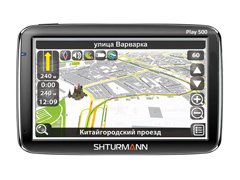 Автомобильный GPS-навигатор Shturmann Play 500BT Black