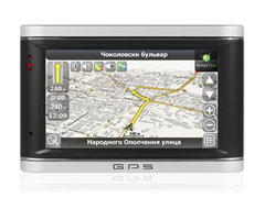 Автомобильный GPS-навигатор Global Navigation GN4373