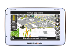 Автомобильный GPS-навигатор Shturmann Play 500BT White 